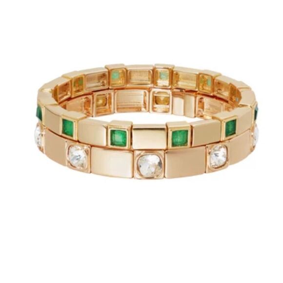 NWOT Roxanne Assoulin duo bracelet